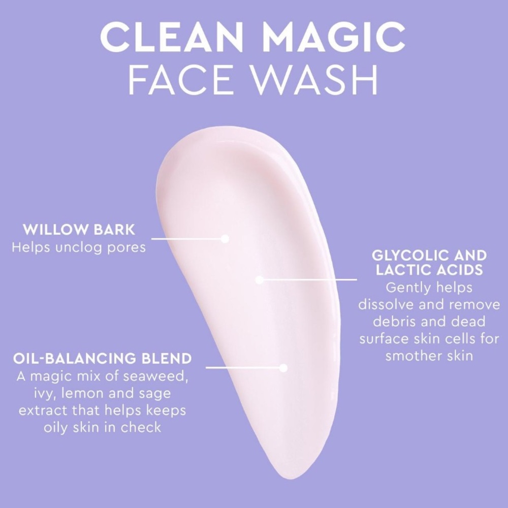 Florence by Mills Clean Magic Face Wash 3.4 fl oz - Picture 2 of 3